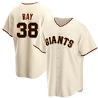 Kooe SF.Giants #38 Robbie Ray Player Cream Home Game Stitched Jerseys