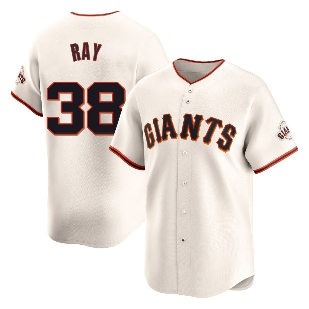 Kooe SF.Giants #38 Robbie Ray Player Cream Home Limited Stitched Jerseys