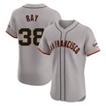 Kooe SF.Giants #38 Robbie Ray Player Gray Home Limited Elite Stitched Jerseys