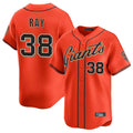 Kooe SF.Giants #38 Robbie Ray Player Orange Home Limited Stitched Jerseys
