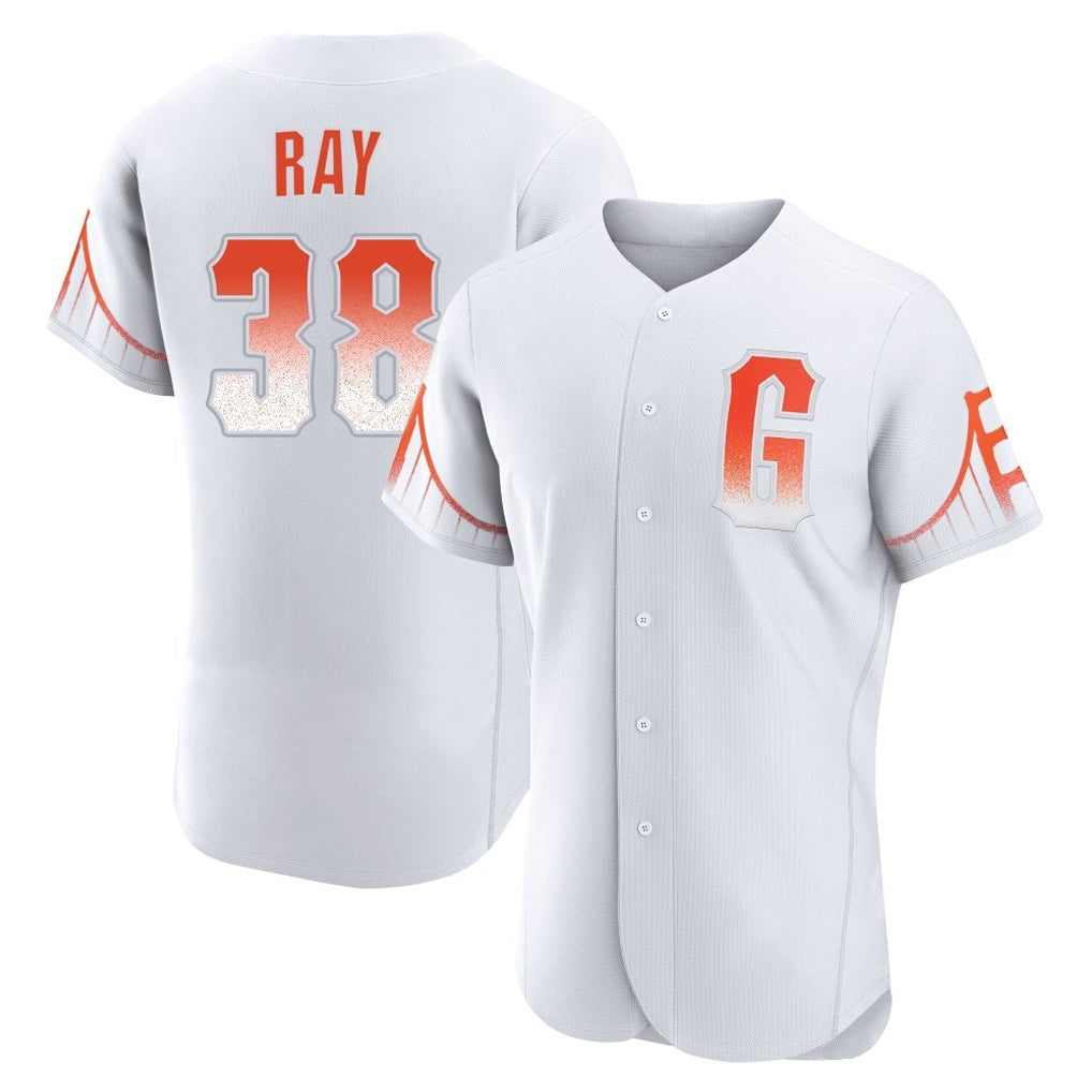 Kooe SF.Giants #38 Robbie Ray Player White City Connect Home Limited Elite Stitched Jerseys