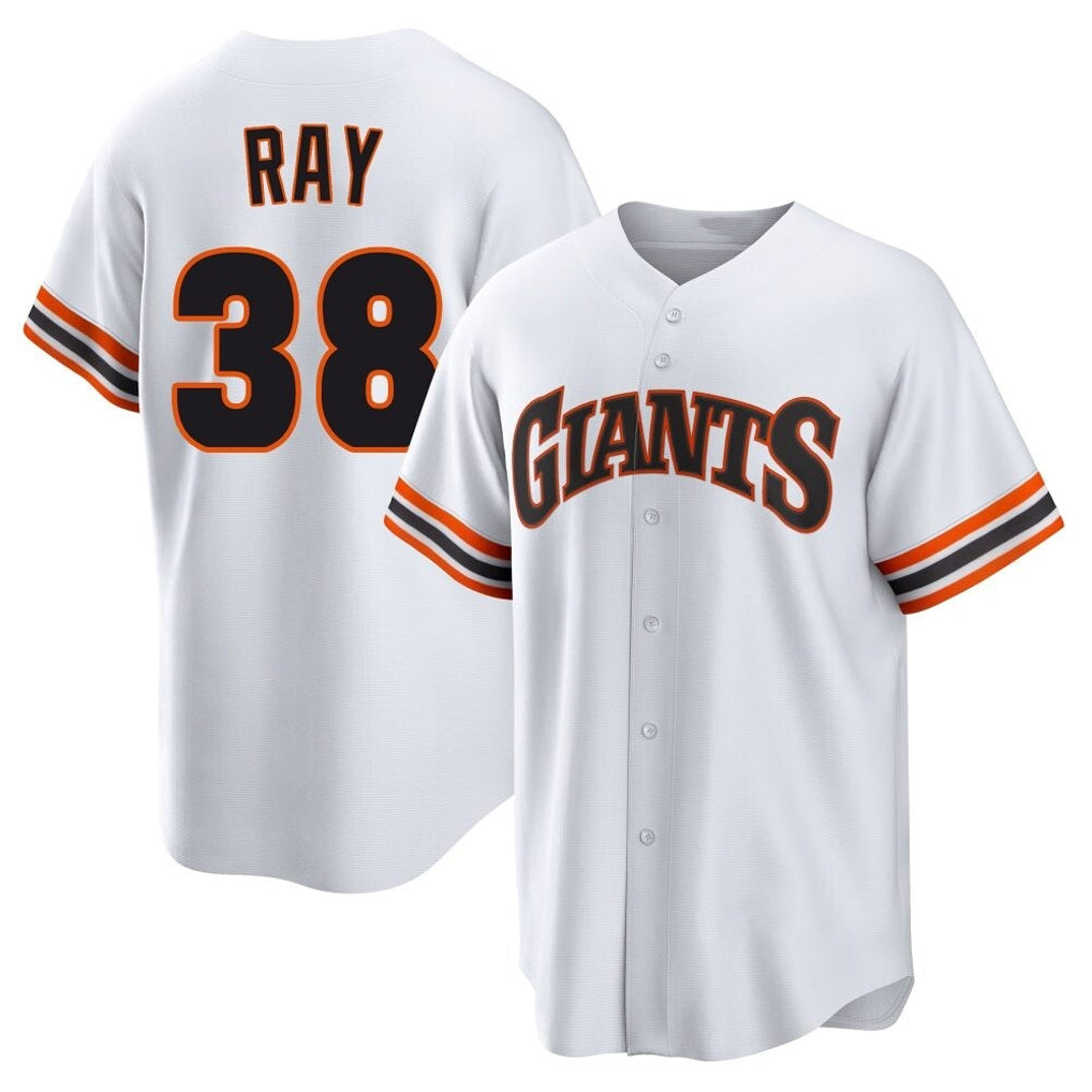 Kooe SF.Giants #38 Robbie Ray Player White Home Game Stitched Jerseys