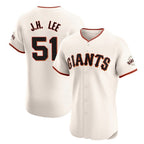 Kooe SF.Giants #51 Jung Hoo Lee Player Cream Home Limited Elite Stitched Jerseys