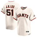 Kooe SF.Giants #51 Jung Hoo Lee Player Cream Home Limited Stitched Jerseys