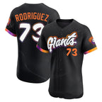 Kooe SF.Giants #73 Randy Rodriguez Player Black City Connect Home Limited Elite Stitched Jerseys