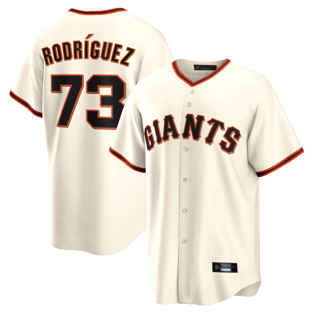 Kooe SF.Giants #73 Randy Rodriguez Player Cream Home Game Stitched Jerseys