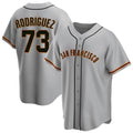 Kooe SF.Giants #73 Randy Rodriguez Player Gray Home Game Stitched Jerseys