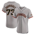 Kooe SF.Giants #73 Randy Rodriguez Player Gray Home Limited Elite Stitched Jerseys