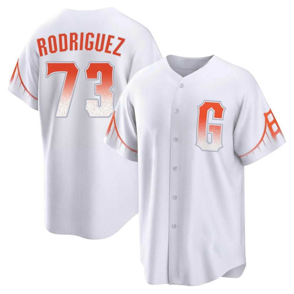 Kooe SF.Giants #73 Randy Rodriguez Player White City Connect Home Game Stitched Jerseys