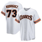 Kooe SF.Giants #73 Randy Rodriguez Player White Home Game Stitched Jerseys