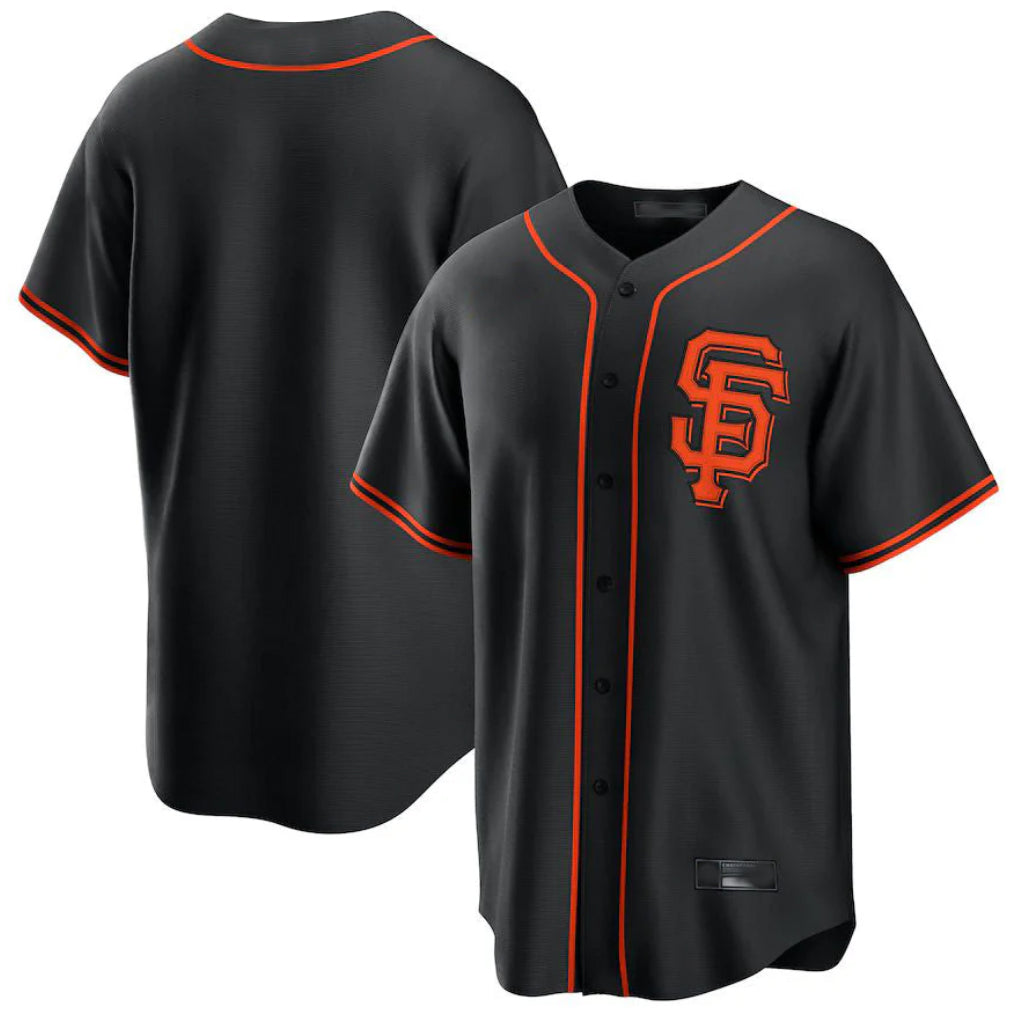 Kooe SF.Giants Blank Player Black 2026 Home Game Stitched Jerseys