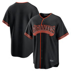 Kooe SF.Giants Blank Player Black Alternate Limited Stitched Jerseys
