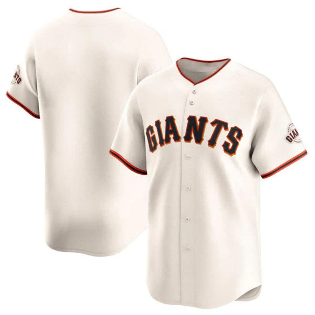 Kooe SF.Giants ## Giants Blank Player Cream Home Limited Stitched Jerseys
