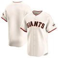 Kooe SF.Giants ## Giants Blank Player Cream Home Limited Stitched Jerseys