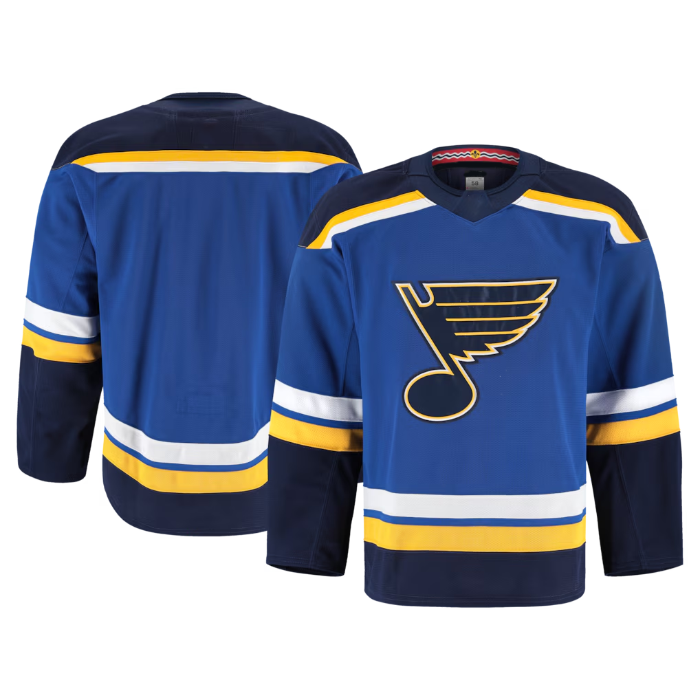 Kooe St.L.Blues Blue Alternate Authentic Pro Jerseys