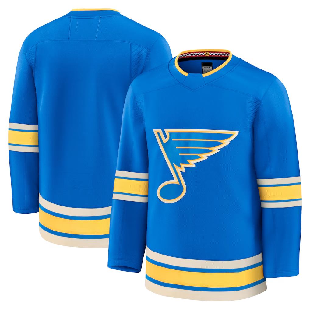 Kooe St.L.Blues Blue Alternate Premium Jerseys