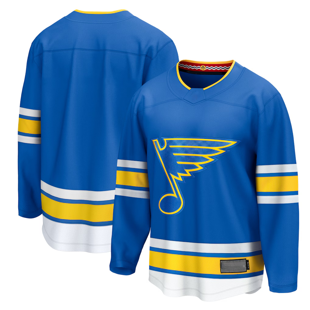 Kooe St.L.Blues Blue Home Breakaway Jerseys