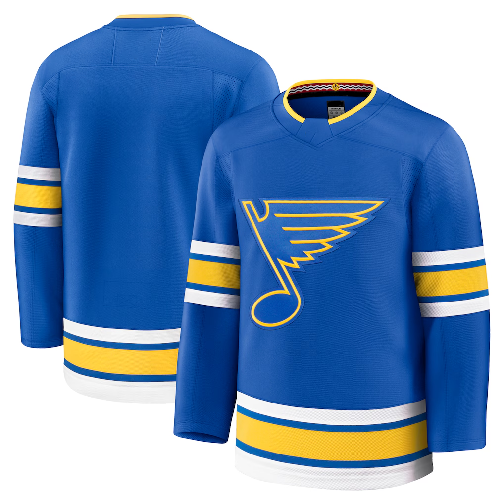 Kooe St.L.Blues Blue Home Premium Jerseys