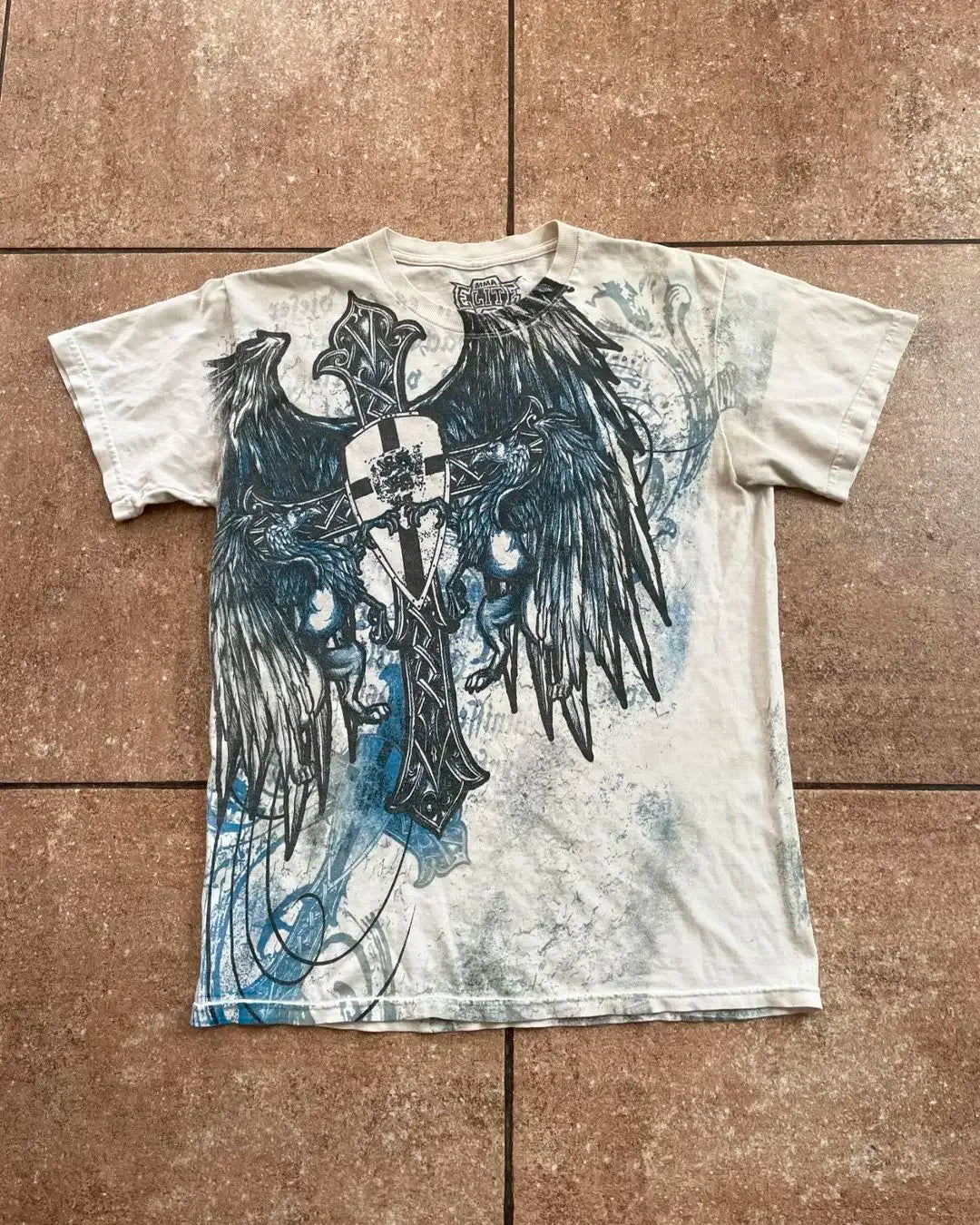 Cheap T-shirt Jerseys 90s American Trendy Retro Fashion Print Round Neck Short-sleeved T-shirt Men Womens Y2K Street Style Gothic Couple Sports