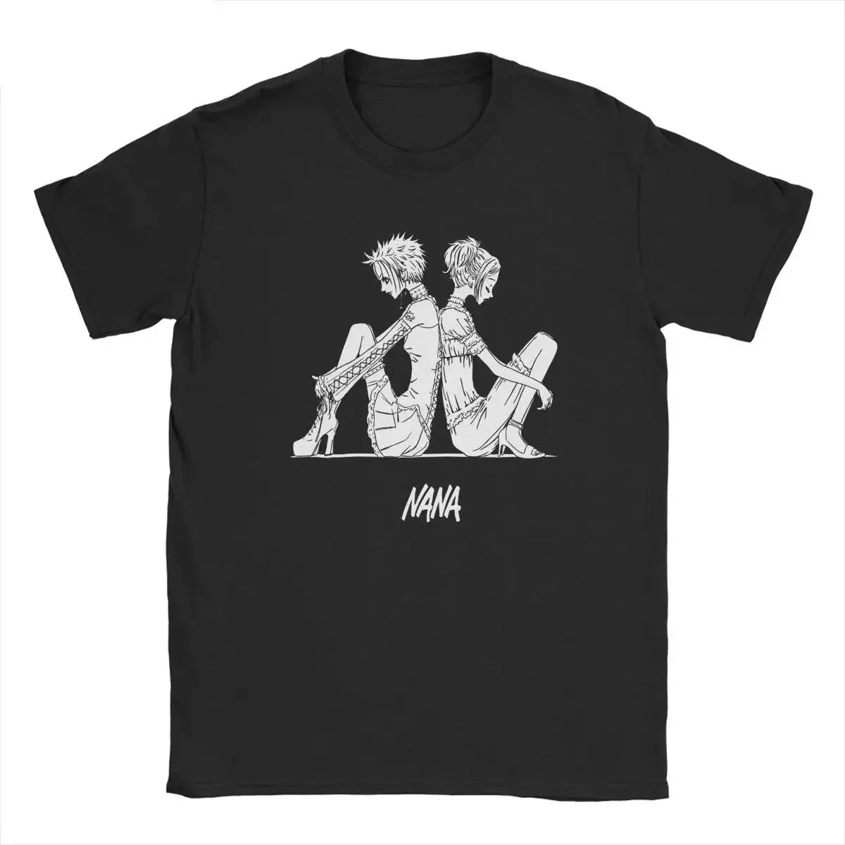 Cheap T-shirt Jerseys NANA Osaki T Shirt Casual Harajuku Streetwear Japanese Clothes T Shirt Fashion Rock Punk Short Sleeve Plus Size T Shirt Women