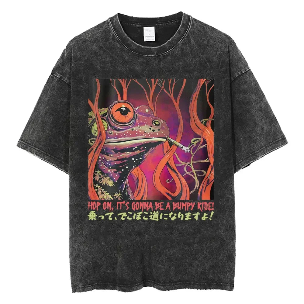 Cheap T-shirt Jerseys New Arrival I Have Made It Awkward I Will Be Taking My Leave Meme Japan Spider Crab Funny Short Sleeved Round Neck Y2k Tshirt