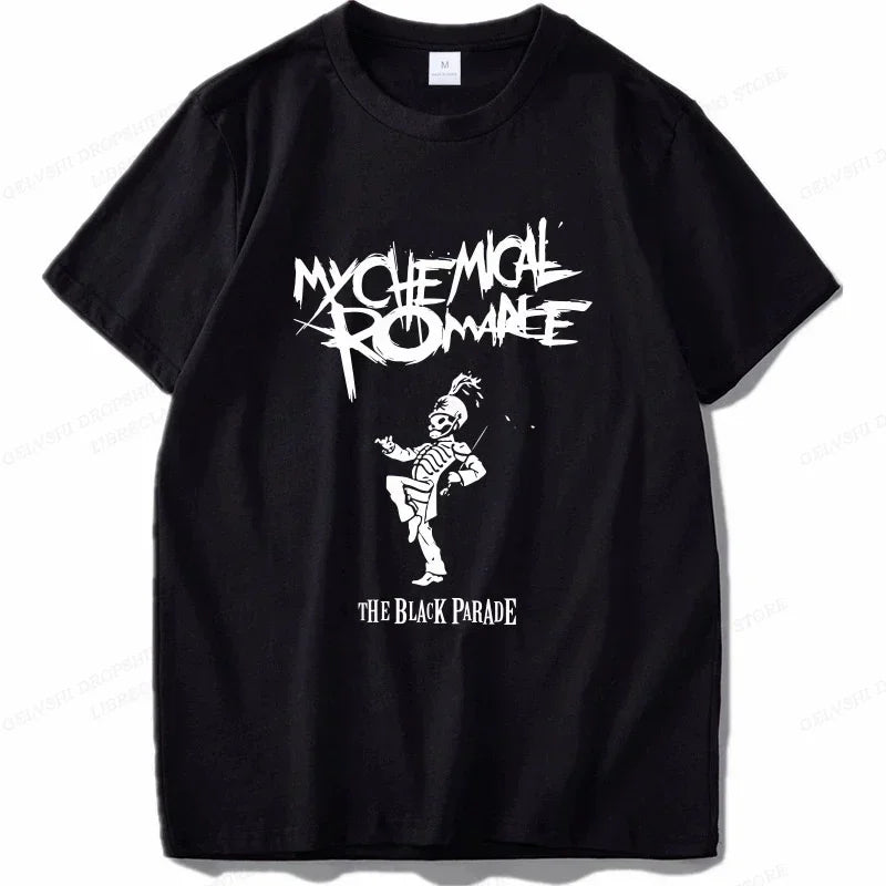 Cheap T-shirt Jerseys My Chemical Romance T Shirt Women Fashion T-shirts Cool Hip Hop Men Tshirt Casiual Summer Vintage Anime Unisex Top Tee