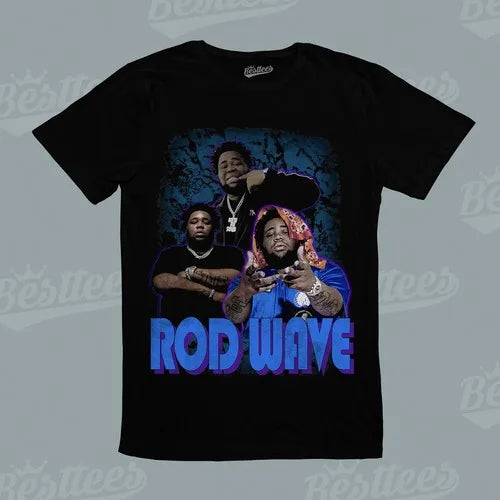 Cheap T-shirt Jerseys Mens/Womens/Kids American Rapper Rod Wave Hip hop Music Rap Popular T-Shirt