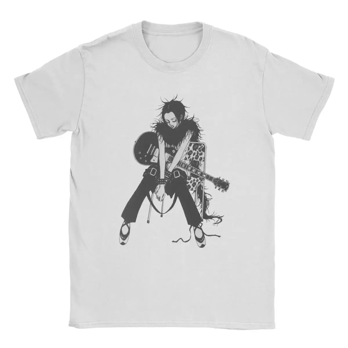 Cheap T-shirt Jerseys NANA Osaki T Shirt Casual Harajuku Streetwear Japanese Clothes T Shirt Fashion Rock Punk Short Sleeve Plus Size T Shirt Women