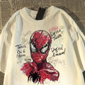Cheap T-shirt Jerseys Marvel superhero short sleeved T-shirt for men and women, super hot summer, pure cotton loose fit trendy half sleeved top
