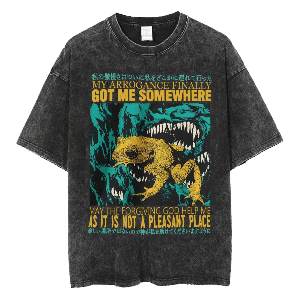 Cheap T-shirt Jerseys New Arrival I Have Made It Awkward I Will Be Taking My Leave Meme Japan Spider Crab Funny Short Sleeved Round Neck Y2k Tshirt