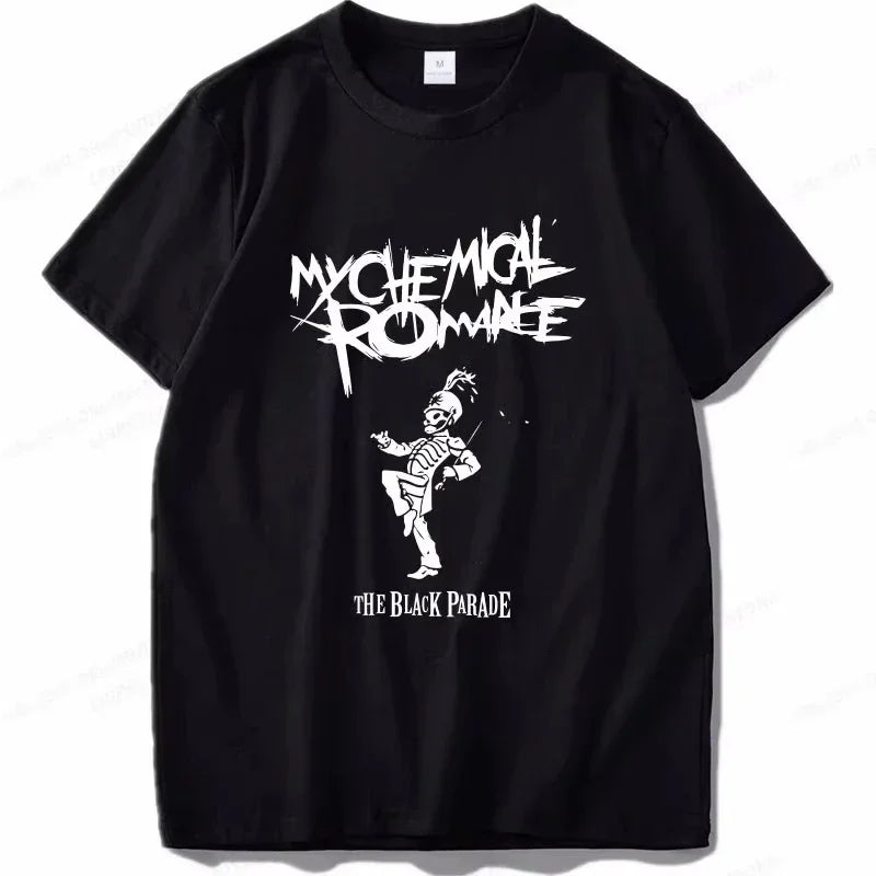Cheap T-shirt Jerseys My Chemical Romance T Shirt Women Fashion Cotton T-shirts Cool Hip Hop Men Tshirt Casiual Summer Vintage Anime Unisex Top Tee