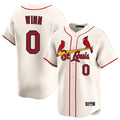 Kooe St. Louis Cardinals #0 Masyn Winn Player Cream Home Limited Stitched Jerseys