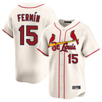 Kooe St. Louis Cardinals #15 Jose Fermin Player Cream Home Limited Stitched Jerseys