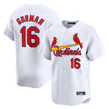 Kooe St. Louis Cardinals #16 Nolan Gorman Player White Home Limited Stitched Jerseys