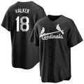 Kooe St. Louis Cardinals #18 Jordan Walker Player Black City Connect Home Limited Stitched Jerseys