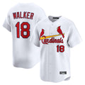 Kooe St. Louis Cardinals #18 Jordan Walker Player White Home Limited Stitched Jerseys
