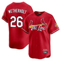 Kooe St. Louis Cardinals #26 JJ Wetherholt Player Red City Connect Limited Stitched Jerseys