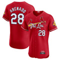 Kooe St. Louis Cardinals #28 Nolan Arenado Player Red City Connect Limited Elite Stitched Jerseys