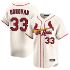 Kooe St. Louis Cardinals #33 Brendan Donovan Player Cream Home Limited Stitched Jerseys