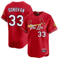 Kooe St. Louis Cardinals #33 Brendan Donovan Player Red City Connect Limited Stitched Jerseys