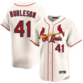 Kooe St. Louis Cardinals #41 Alec Burlesona Player Cream Home Limited Stitched Jerseys