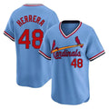 Kooe St. Louis Cardinals #48 Ivan Herrera Player Light Blue City Connect Home T-shirt Stitched Jerseys