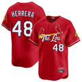 Kooe St. Louis Cardinals #48 Ivan Herrera Player Red City Connect Limited Stitched Jerseys