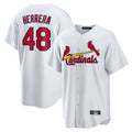 Kooe St. Louis Cardinals #48 Ivan Herrera Player White Home Game Stitched Jerseys