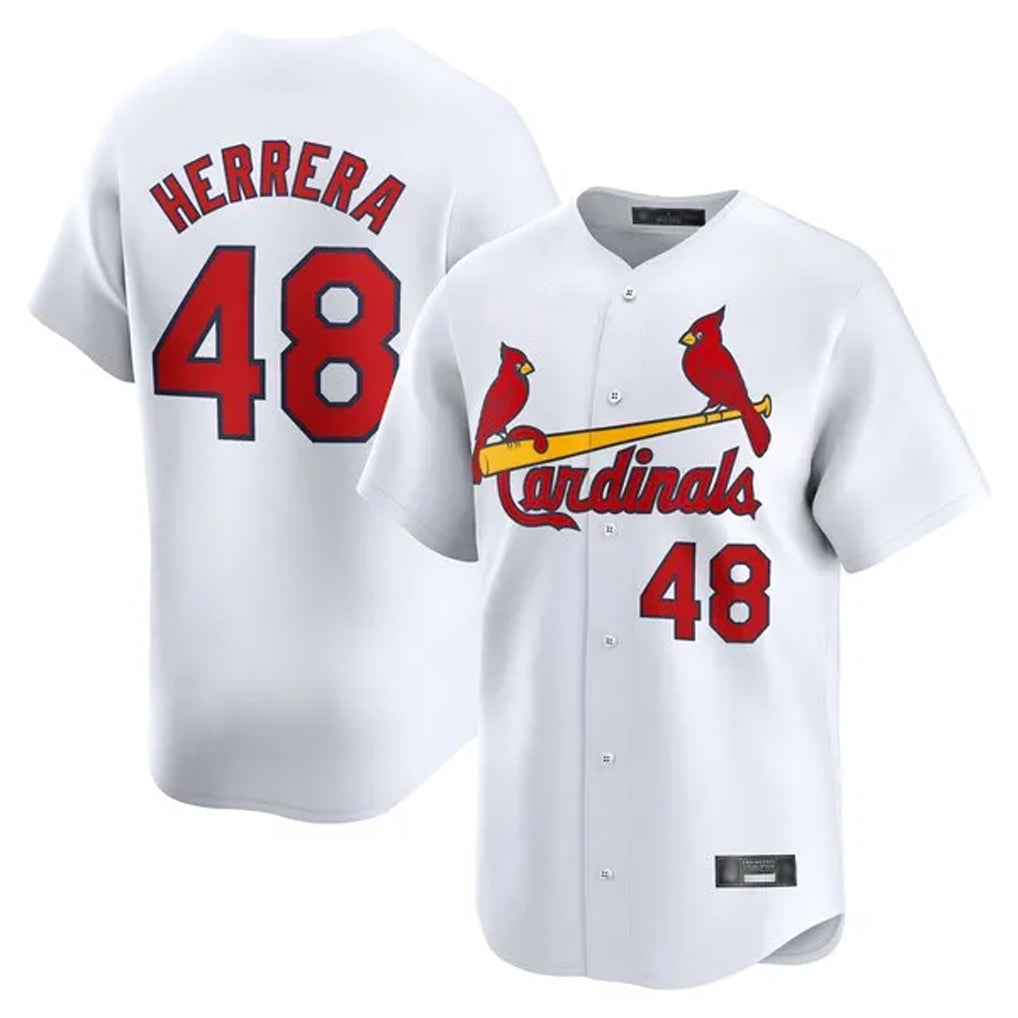 Kooe St. Louis Cardinals #48 Ivan Herrera Player White Home Limited Stitched Jerseys