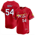 Kooe St. Louis Cardinals #54 Sonny Gray Player Red City Connect Limited Stitched Jerseys