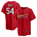 Kooe St. Louis Cardinals #54 Sonny Gray Player Red Home Game Stitched Jerseys