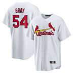Kooe St. Louis Cardinals #54 Sonny Gray Player White Home Game Stitched Jerseys