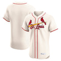 Kooe St. Louis Cardinals Blank Player Cream Home Limited Elite Stitched Jerseys
