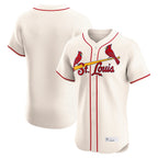 Kooe St. Louis Cardinals Blank Player Cream Home Limited Elite Stitched Jerseys